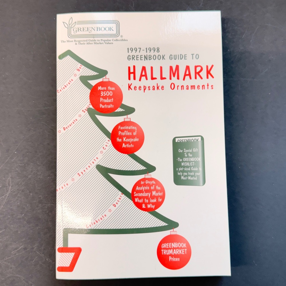 Greenbook Guide‎ to Hallmark Keepsake Ornaments 1997-1998 Price Guide Reference